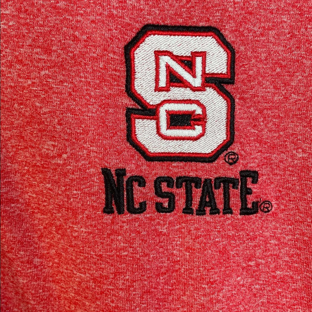 Champion NC State Men's Red Polo Shirt. Very nice polo